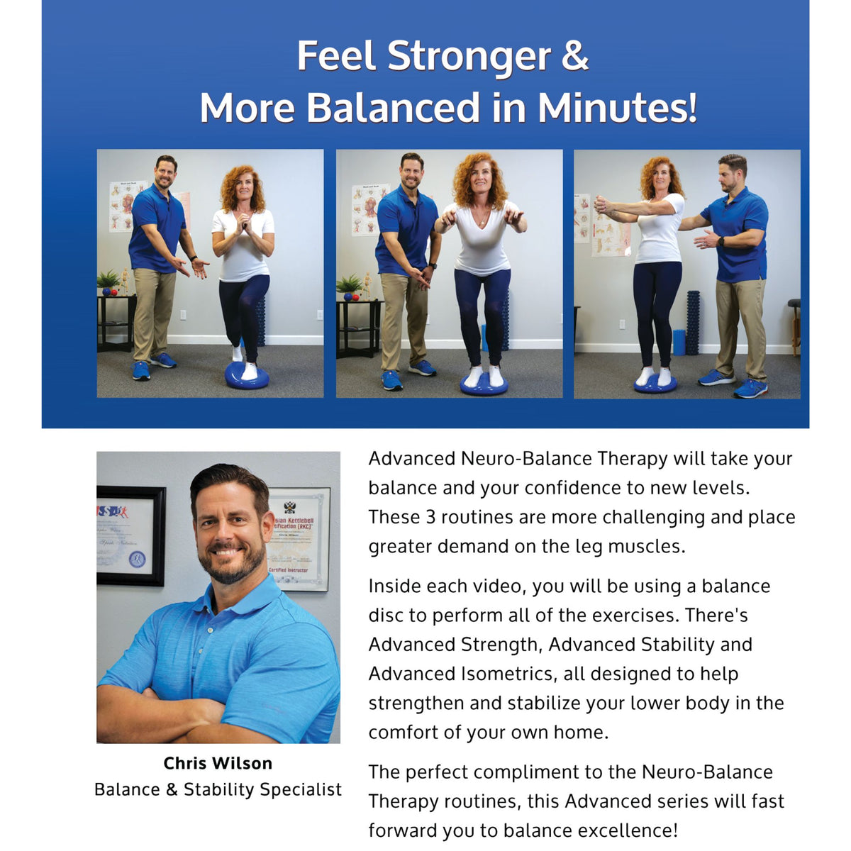 Advanced Neuro Balance Therapy - DVD+Digital