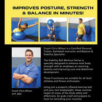No Back Strain Stability Ball Workout Series - Digital/DVD
