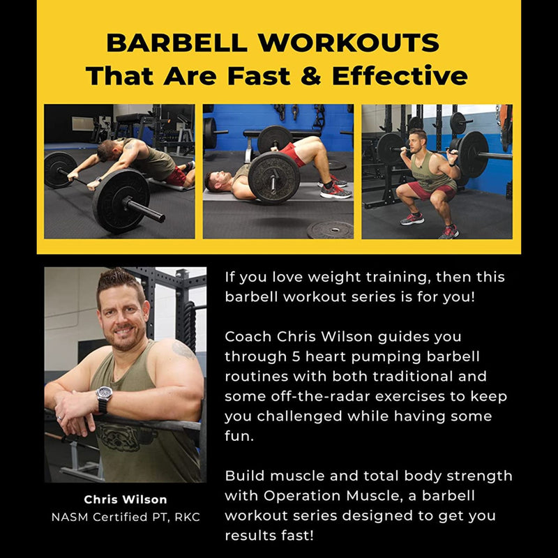 Operation Muscle Barbell Workouts Digital/DVD - Main Image