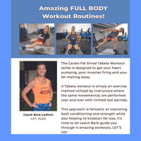 Cardio Fat Shred - Tabata Workout Series - Digital/DVD
