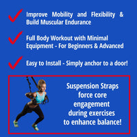 At Home Suspension Strap Full Body Workouts - Digital/DVD