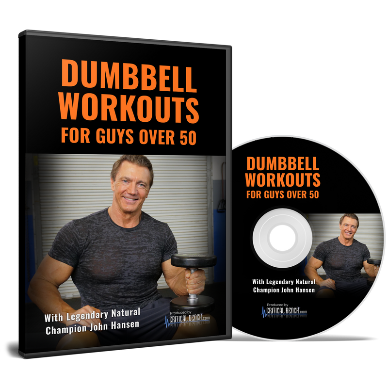 Dumbbell Workouts for Guys Over 50 - Digital/DVD