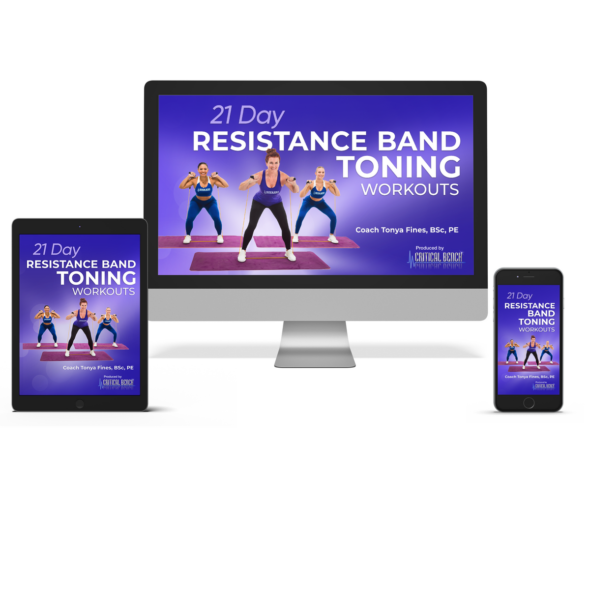 21 Day Resistance Band Toning - Digital/Bundle