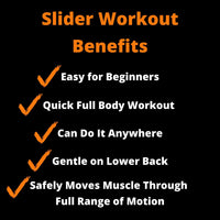 Slide Your Way to a Flat Stomach - Slider Workout Series - Digital/DVD