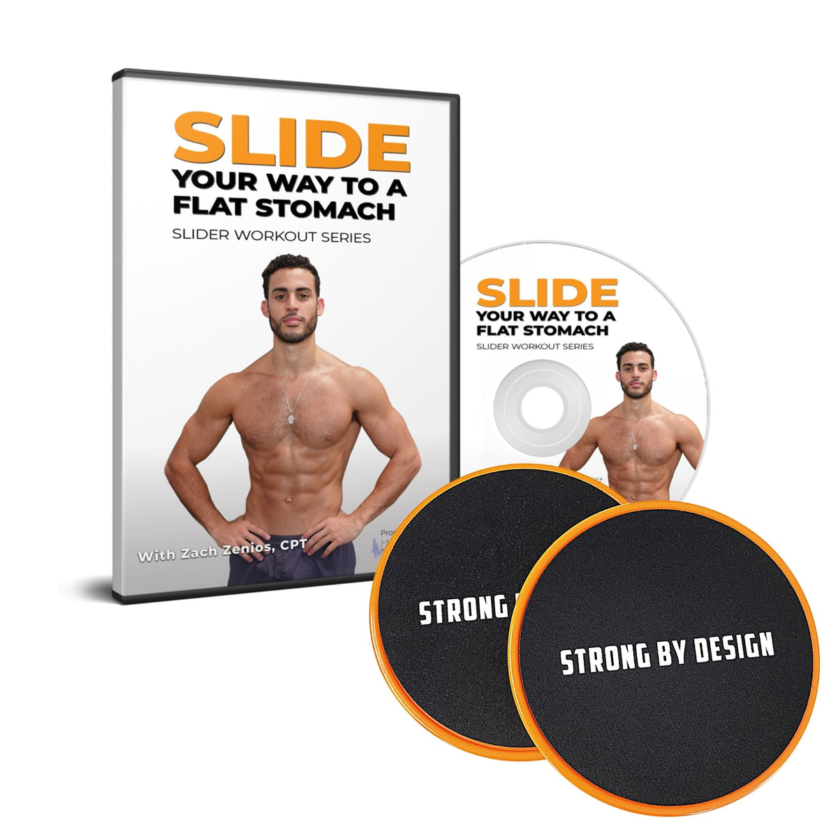 Slide Your Way to a Flat Stomach - Slider Workout Series - Digital/DVD