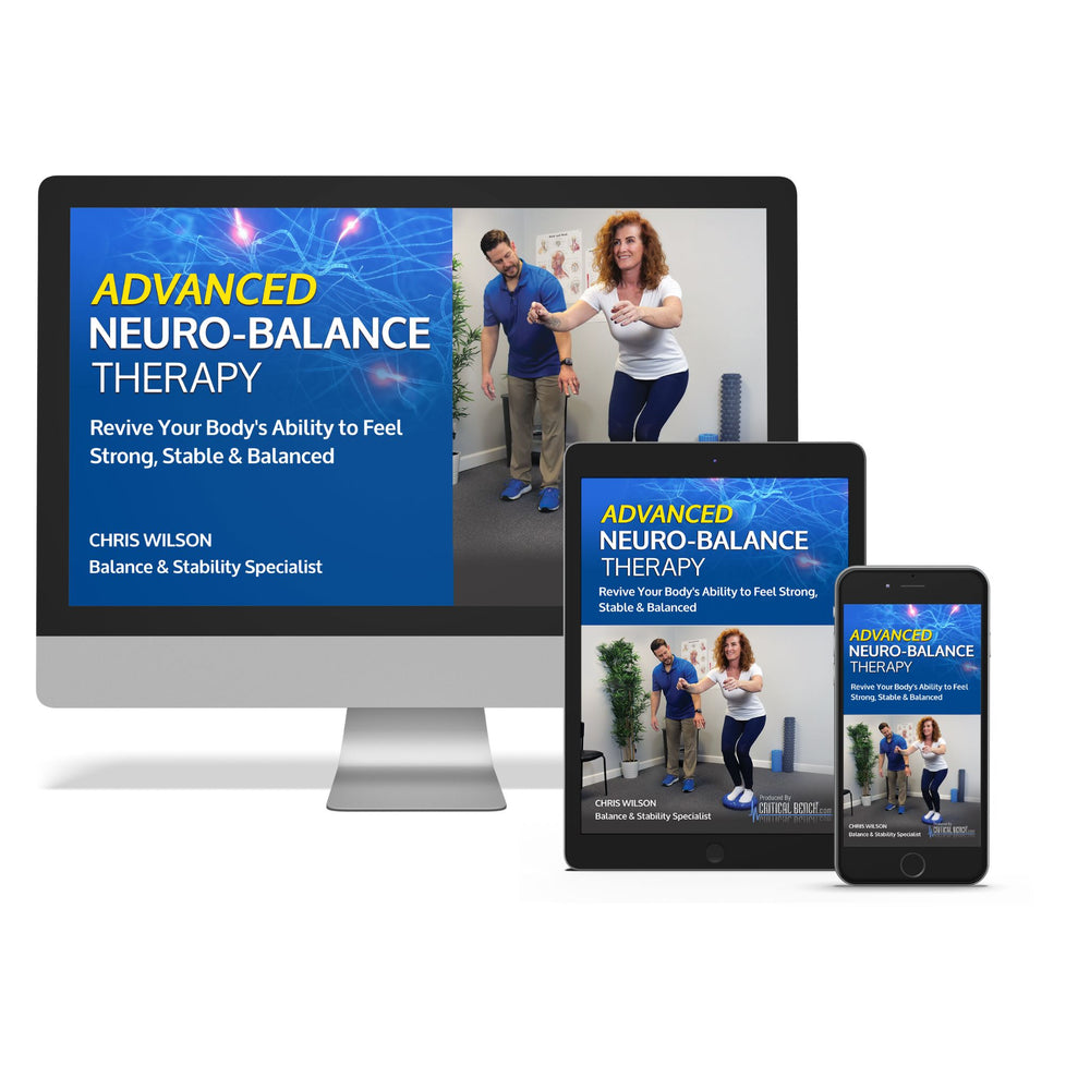 Neurobalance Training. Examples Advanced Neuro Balance Therapy - DVD+Digital – Critical Bench