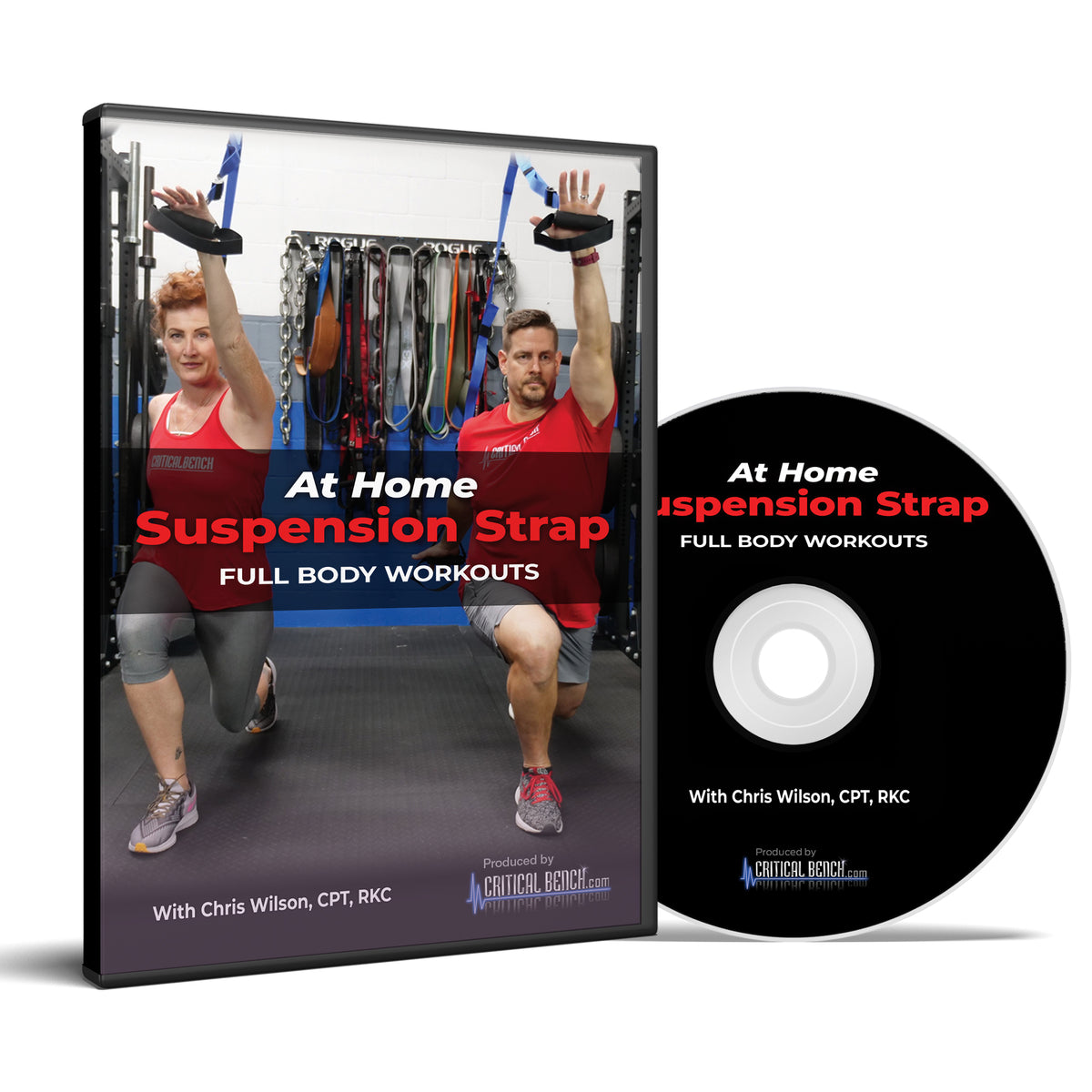 At Home Suspension Strap Full Body Workouts - Digital/DVD