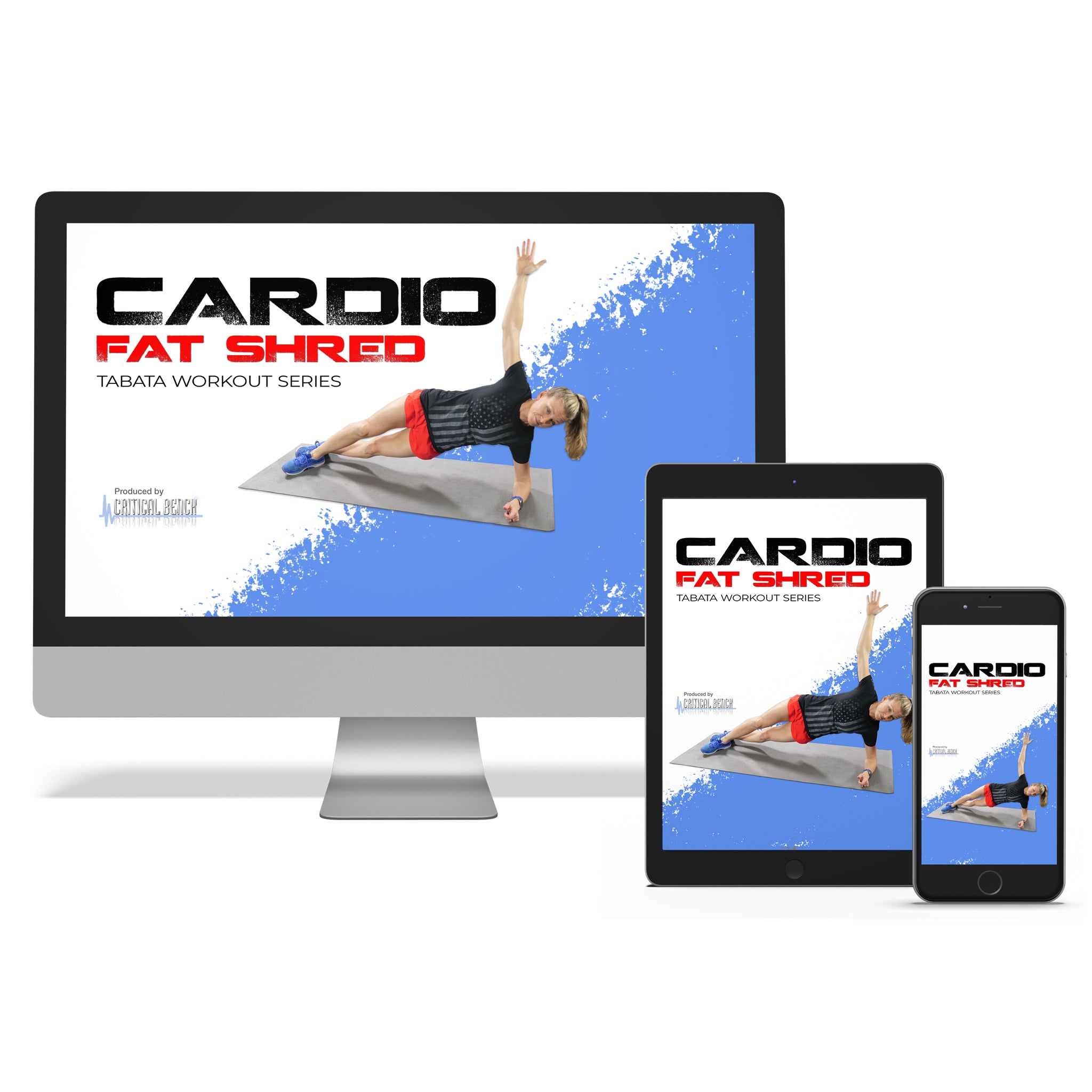 Cardio Fat Shred Tabata Workout Series Digital DVD Critical