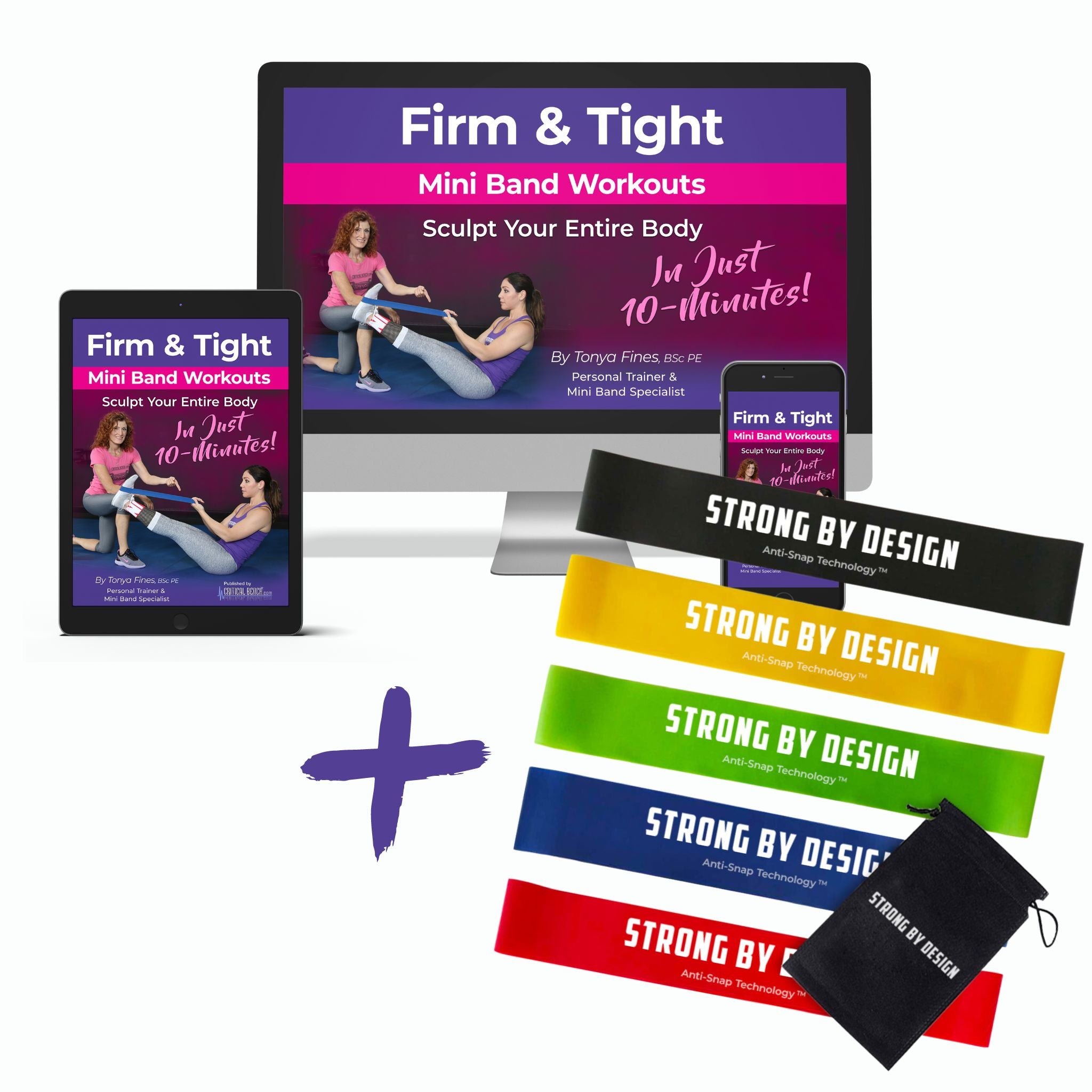 Firm Tight Mini Band Workouts Digital DVD Critical Bench