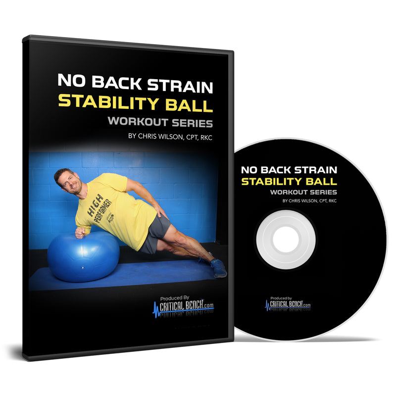 No Back Strain Stability Ball Workout Series - Digital/DVD