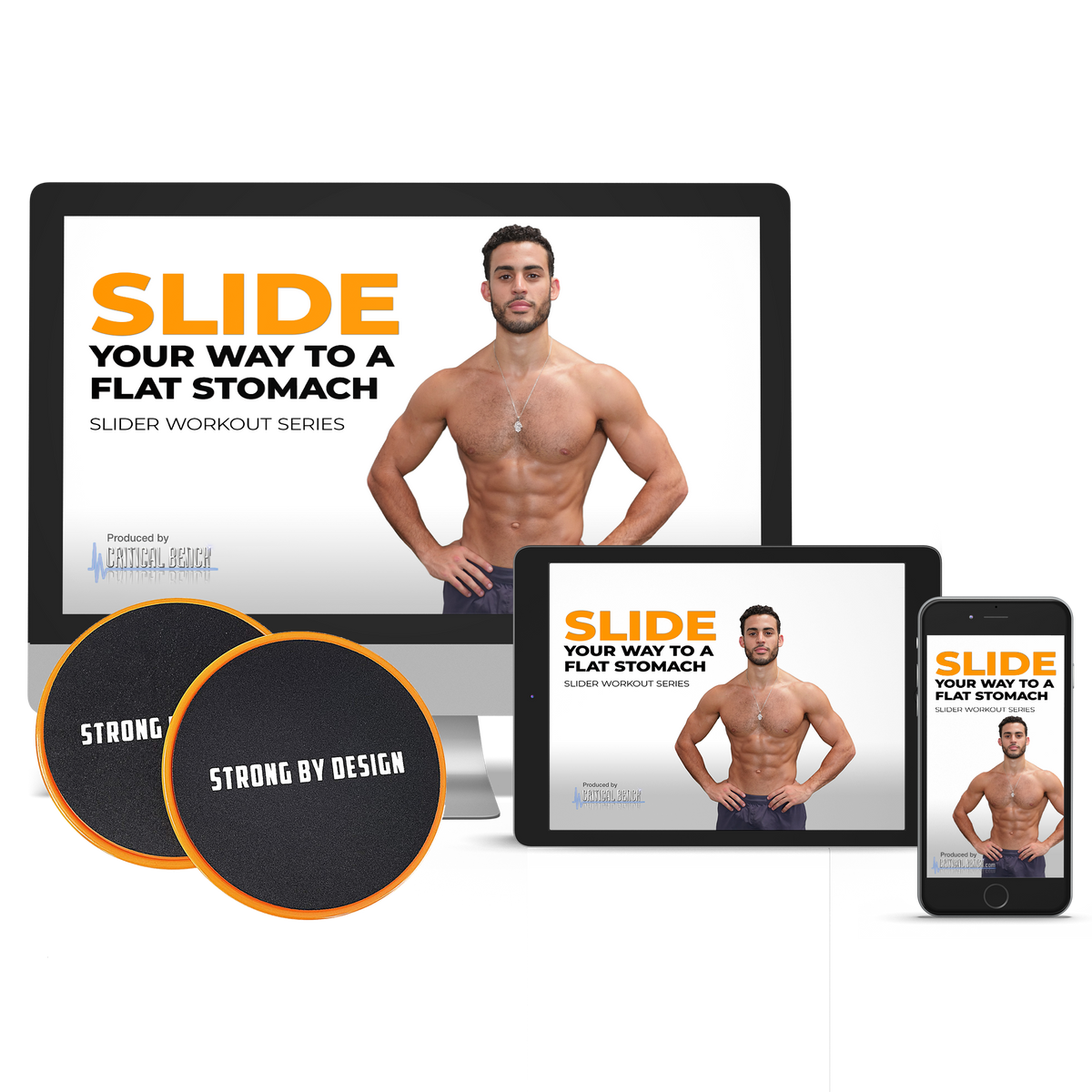 Slide Your Way to a Flat Stomach - Slider Workout Series - Digital/DVD