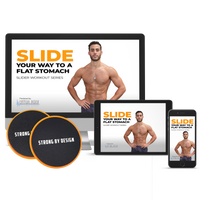 Slide Your Way to a Flat Stomach - Slider Workout Series - Digital/DVD