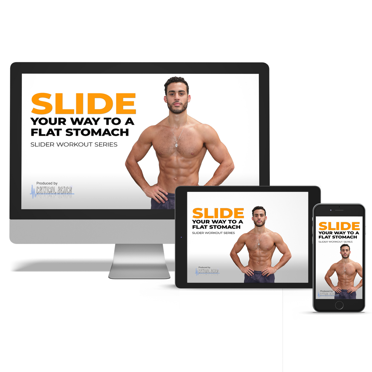 Slide Your Way to a Flat Stomach - Slider Workout Series - Digital/DVD